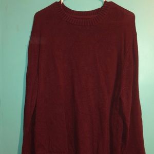 Maroon sweater
